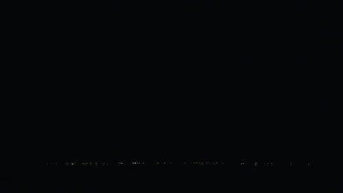 Night Storm on the Coast