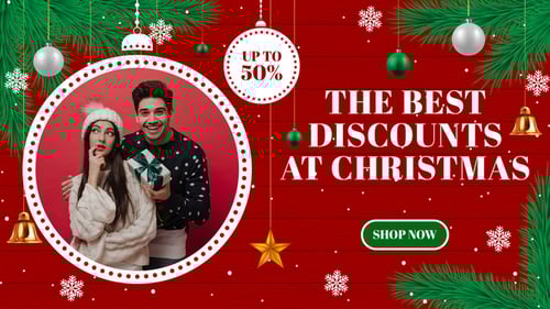 Festive Christmas and New Year Sale Promotion