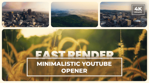 Minimalistic Opener | Split Screen | Multiscreen Slideshow
