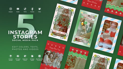New Year Vertical Reel - Christmas Story