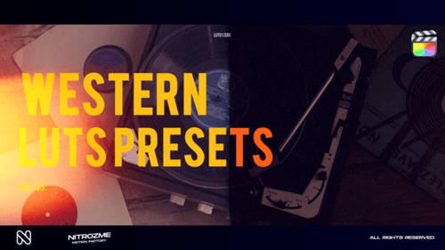 Western LUT Sammlung Band 03 für Final Cut Pro X