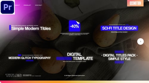 Dynamic Glitch Typography Animation Kit