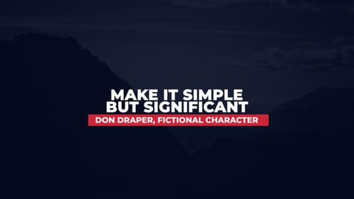 Minimalist Animated Title and Lower Third Pack