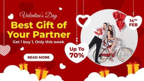 Valentine's Day Sale Promo MOGRT