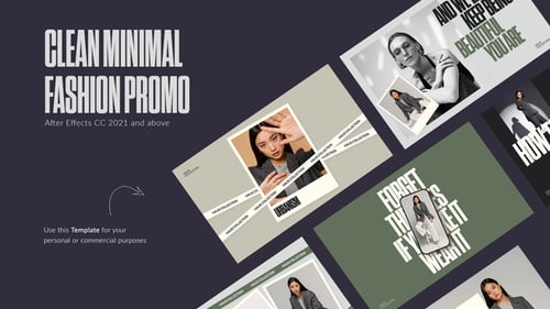 Clean Minimal Fashion Promo