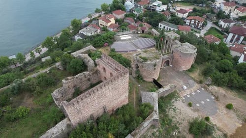 Aerial Old Castle