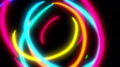 Fundo abstrato com rabisco claro Loop