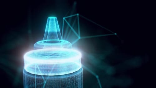 Mustard Hologram Close Up Hd