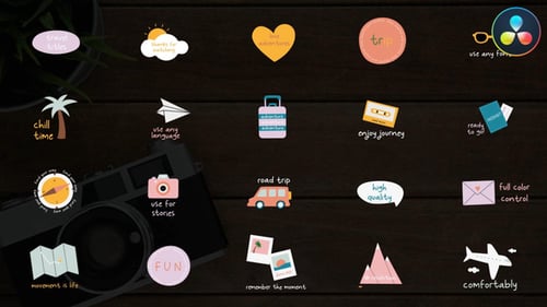 Travel Titles | DaVinci Resolve