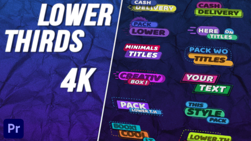 Lower Thirds Style MOGRT