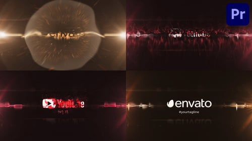 Impulse Particle Logo for Premiere Pro