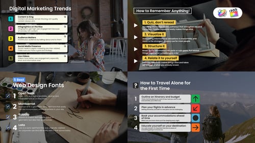 Titel für Apple Motion und FCPX auflisten