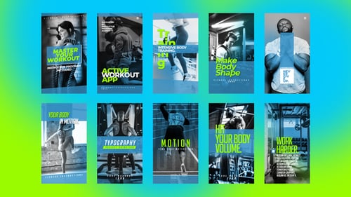 Fitness Instagram Stories