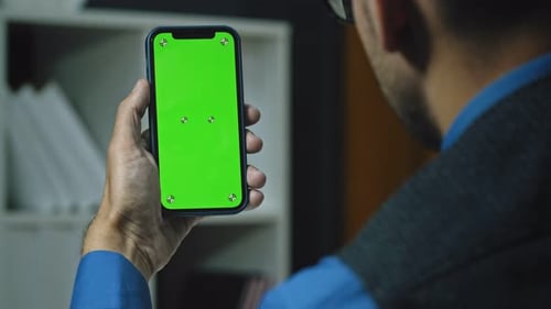 Using Phone with Green Screen In Office