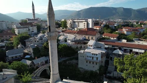 Minarett der Islamischen Moschee