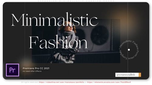 Minimalist Fashion Promo Slideshow for Modern Brands
