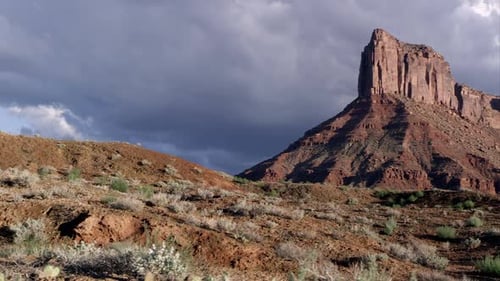 Tageslichtspanne von Parriott Mesa in Moab, Utah