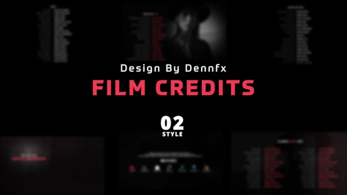 Credits Editable Video Templates - Envato