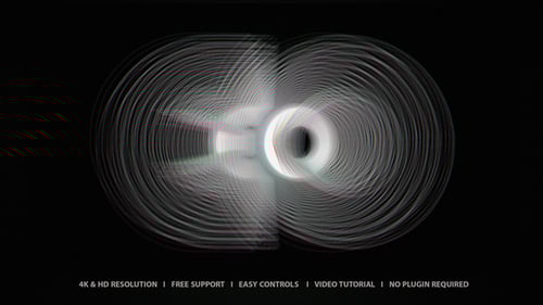 Modern Glitch Effect Logo Reveal Animation