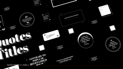 Animated Quote Titles for Modern Video Projects