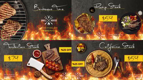 Barbecue Food Promo