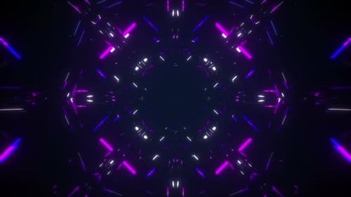 4k Cyberpunk Tunnel Vj Loops