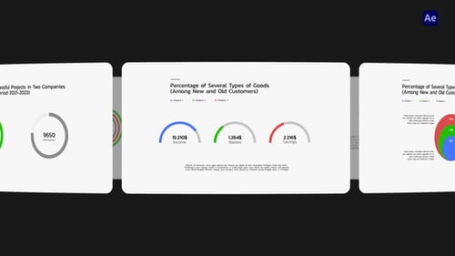 Minimalistic Pie Charts