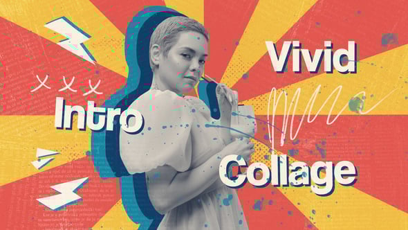 Vivid Collage Intro, Openers ft. collage art intro & collage opener ...