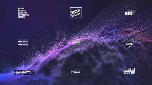 Dynamic Glitch RGB Text Animation Pack for Modern Video Titles