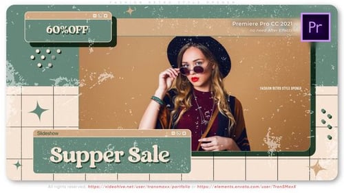 Fashion Retro Style Opener