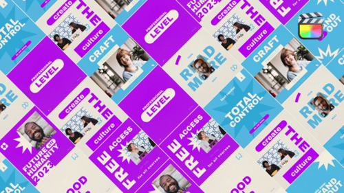 Modern Square Post \ FCPX