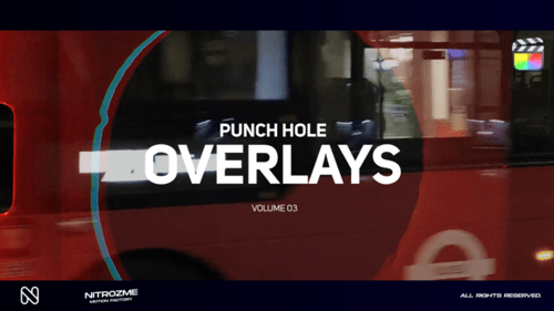 Punch Hole Overlays Vol. 03 for Final Cut Pro X