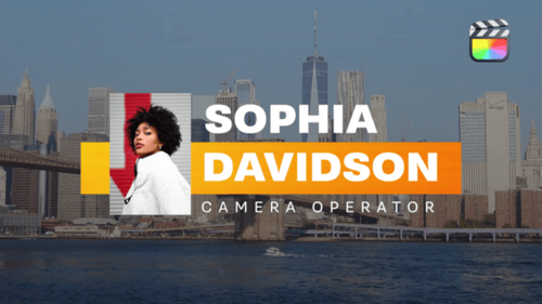 Stylish Text Titles \ FCPX