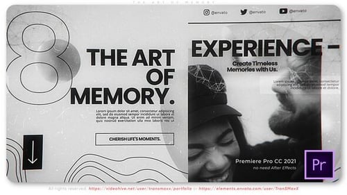 Modern Dynamic Photo Album Slideshow for Memories