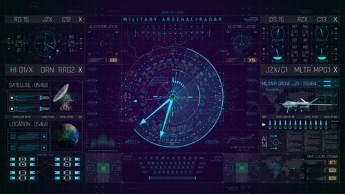 HUD PRO Military Radar