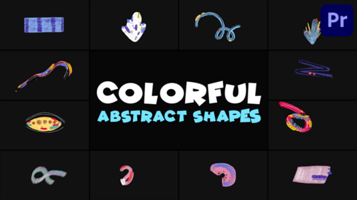 Colorful Hand-Drawn Abstract Flash FX Animation Pack