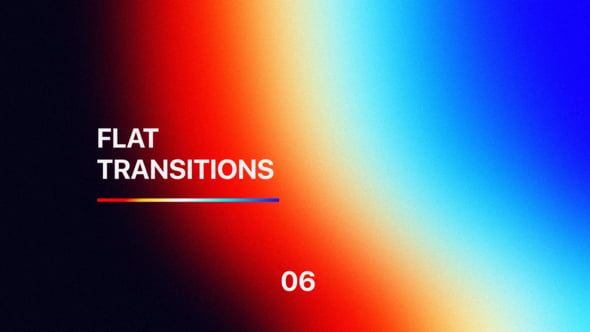 Modern Flat Transitions with Dynamic Glitch Effects, Elements ft ...