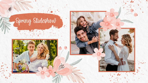 Spring Slideshow Promo MOGRT