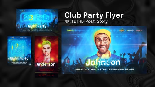 Club Party Flyer