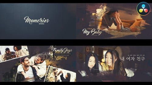 Memories Slideshow for DaVinci Resolve