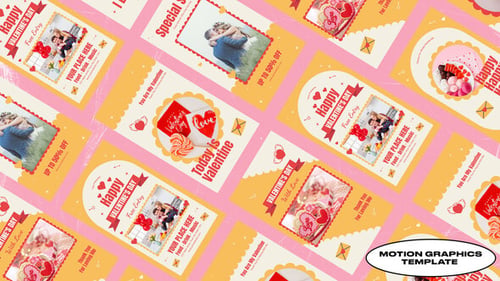 Valentine Day Social Media Stories | Mogrt