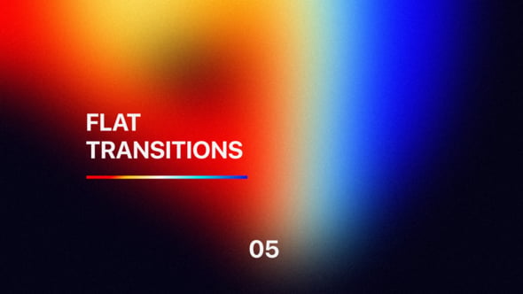 Flat Transitions for After Effects Vol. 05, Elements ft. abstract ...
