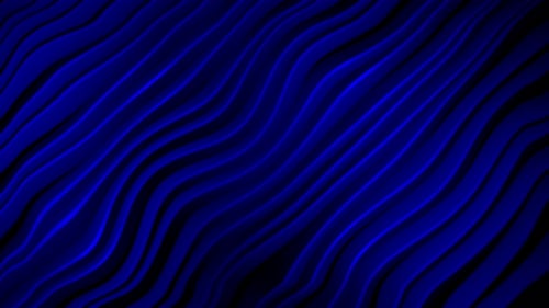 Abstract Fluid Blue Wavy Lines Background Animation
