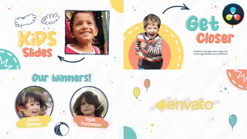 Kids Slideshow | DaVinci Resolve