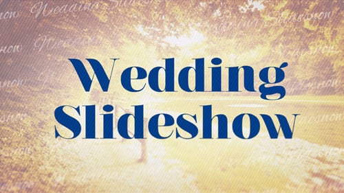 Wedding Slideshow