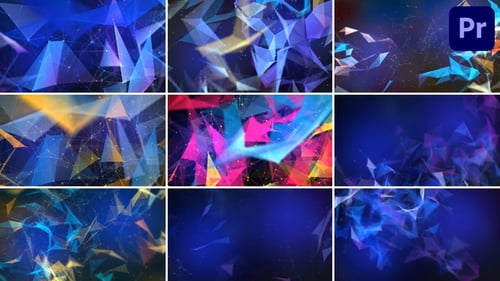 Plexus Backgrounds for Premiere Pro