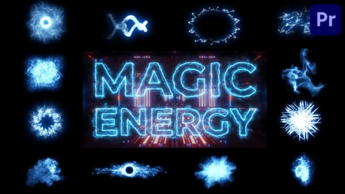 Futuristic Magic Energy Visual Effects Pack for Dynamic Transitions