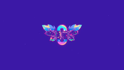 Logotipo cortado en 3D