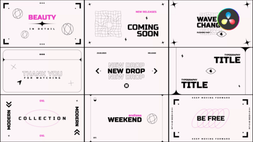 Minimalistic Titles / Dr