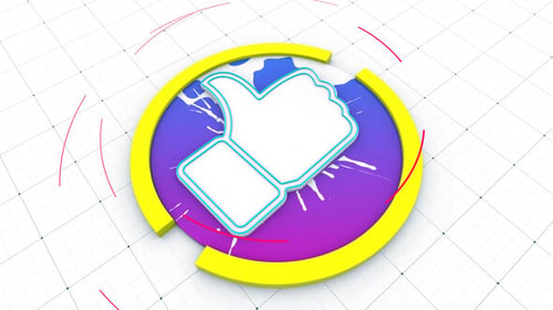 Logotipo con forma de pulgar